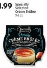 ALDI Specially Selected Crème Brûlée offer