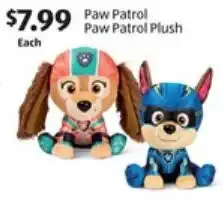 ALDI Paw Patrol Paw Patrol Plush offer