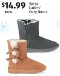 ALDI Serra Ladies' Cozy Boots offer