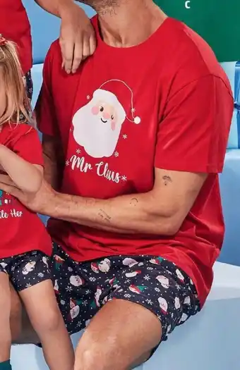 ALDI Men's Christmas PJ Set offer