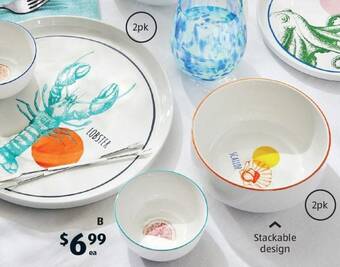 ALDI Seafood Dinnerware Assortment offer