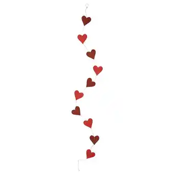 IKEA Vinterfint garland, handmade heart-shaped/red, 1.9 m offer