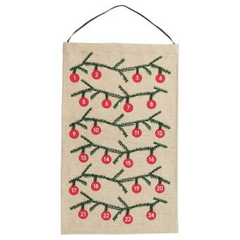 IKEA Vinterfint advent calendar, 24 loops, natural offer
