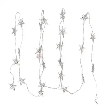 Stråla led lighting chain with 24 lights, star flashing/outdoor gold-colour