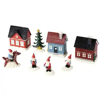 IKEA Vinterfint decoration set of 8, winter village offer