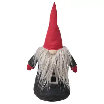 Vinterfint decoration, santa claus red, 37 cm