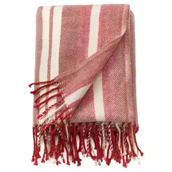 Vinterfint throw, red, 130x180 cm