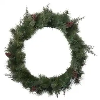 IKEA Vinterfint artificial wreath, in/outdoor/pine cone green, 60 cm offer