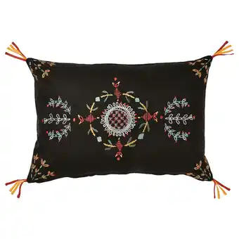 Vinterfint cushion cover, black, 40x58 cm
