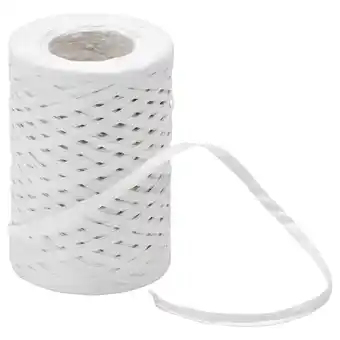 Vinterfint ribbon, white, 100 m