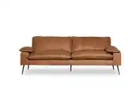 LivingStyles Marly Leather Sofa, 3 Seater offer