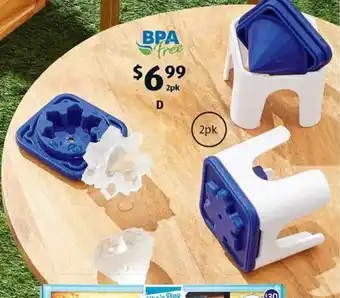 Novelty Ice Cube Moulds 2pk