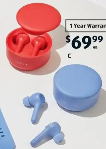 ALDI Premium True Wireless Earbuds offer