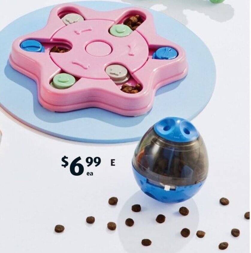 Pet Treat Dispenser or Puzzle offer at ALDI