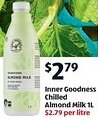 Inner Goodness Chilled Almond Milk 1L