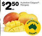 Woolworths Australian Calypso Mangoes offer