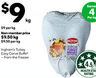 Woolworths Ingham's Turkey Easy Carve Buffe offer