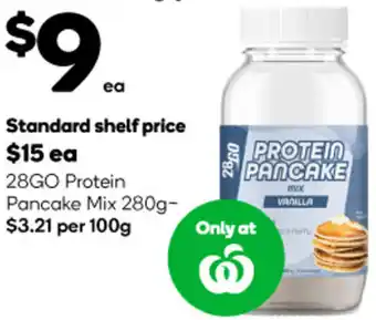 28GO Protein Pancake Mix 280g