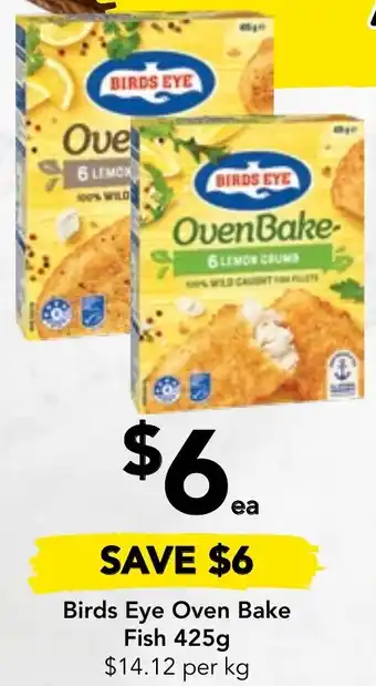 Drakes Birds Eye Oven Bake Fish 425g offer