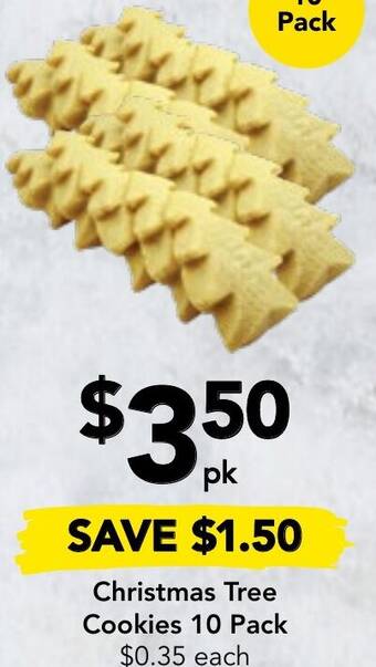 Drakes Christmas Tree Cookies 10 Pack offer