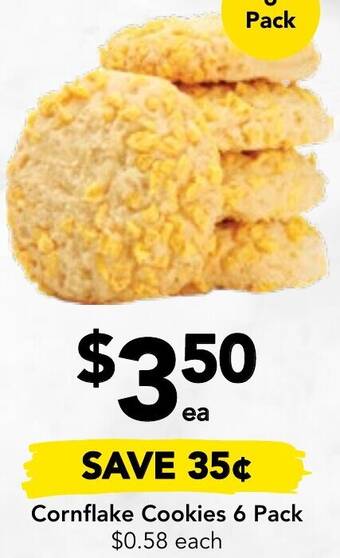 Drakes Cornflake Cookies 6 Pack offer