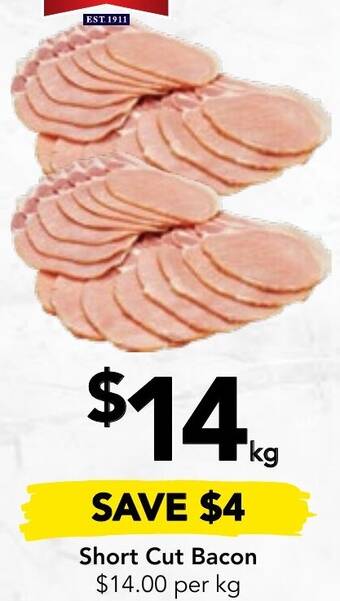 Drakes Short Cut Bacon offer