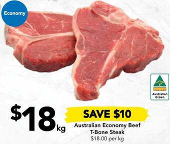 Drakes Australian Economy Beef T-Bone Steak offer