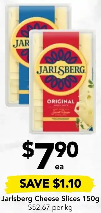 Jarlsberg Cheese Slices 150g