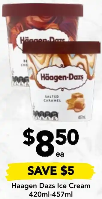 Drakes Haagen Dazs Ice Cream 420ml-457ml offer