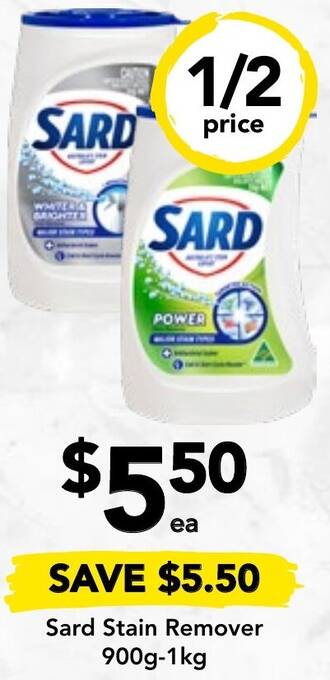 Drakes Sard Stain Remover 900g-1kg offer