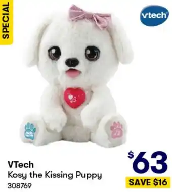 BIG W VTech Kosy the Kissing Puppy offer