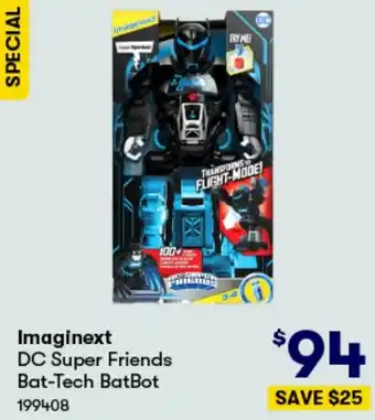 BIG W Imaginext DC Super Friends Bat-Tech BatBot offer