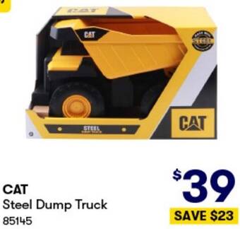 BIG W CAT Steel Dump Truck offer