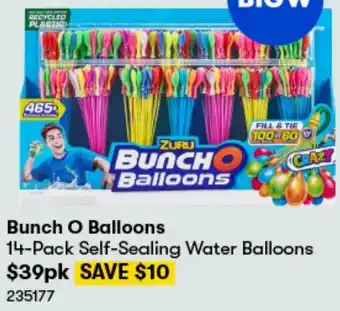 Bunch O Balloons 14-Pack Self-Sealing Water Balloons