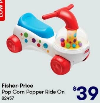 BIG W Fisher-Price Pop Corn Popper Ride On offer