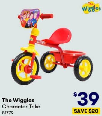 BIG W The Wiggles Character Trike offer