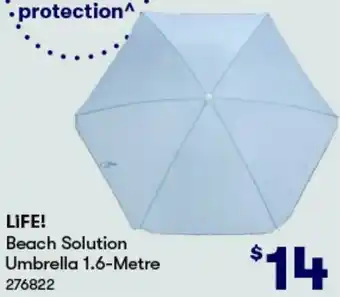 LIFE! Beach Solution Umbrella 1.6-Metre