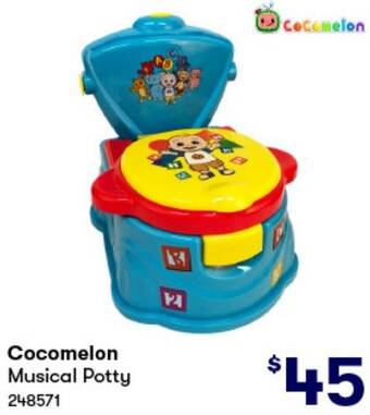 BIG W Cocomelon Musical Potty offer
