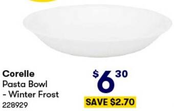 BIG W Corelle Pasta Bowl - Winter Frost offer