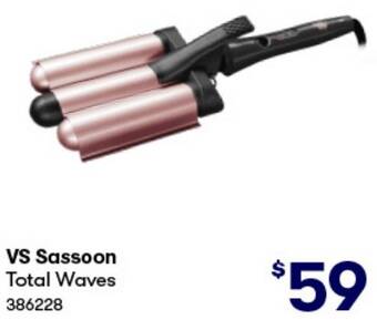 BIG W VS Sassoon Total Waves offer