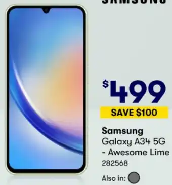 Samsung Galaxy A34 5G - Awesome Lime