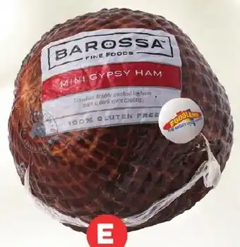 Foodland Foodland / Barossa Fine Foods Gypsy Ham Boneless Mini Portion offer