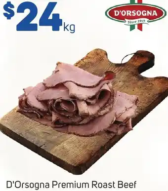 Foodland D'Orsogna Premium Roast Beef offer