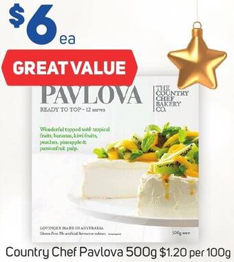 Foodland Country Chef Pavlova 500g offer