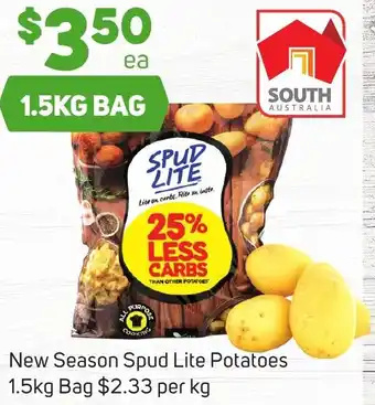 Foodland New Season Spud Lite Potatoes 1.5kg Bag offer