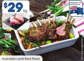 Foodland Australian Lamb Rack Roast offer