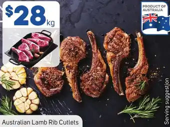 Foodland Australian Lamb Rib Cutlets offer