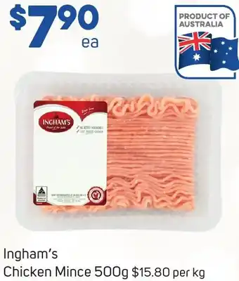 Foodland Ingham's Chicken Mince 500g offer