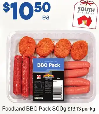 Foodland Foodland BBQ Pack 800g offer