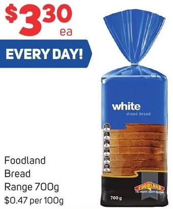 Foodland Foodland Bread Range 700g offer